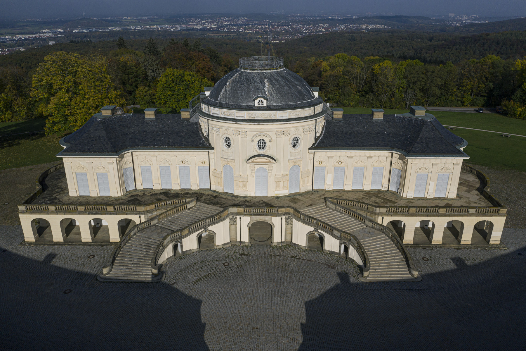 Stuttgart, Schloss Solitude, Lustschloss. Foto: Bunz, Achim